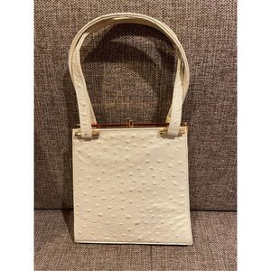 Vintage Square white women’s bag